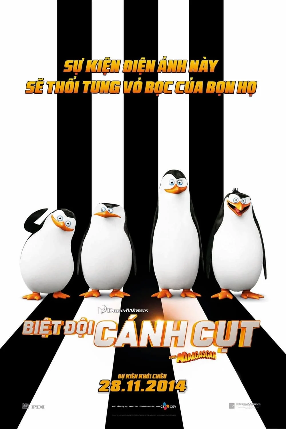 Biệt Đội Cánh Cụt Vùng Madagascar - Penguins of Madagascar (2014)