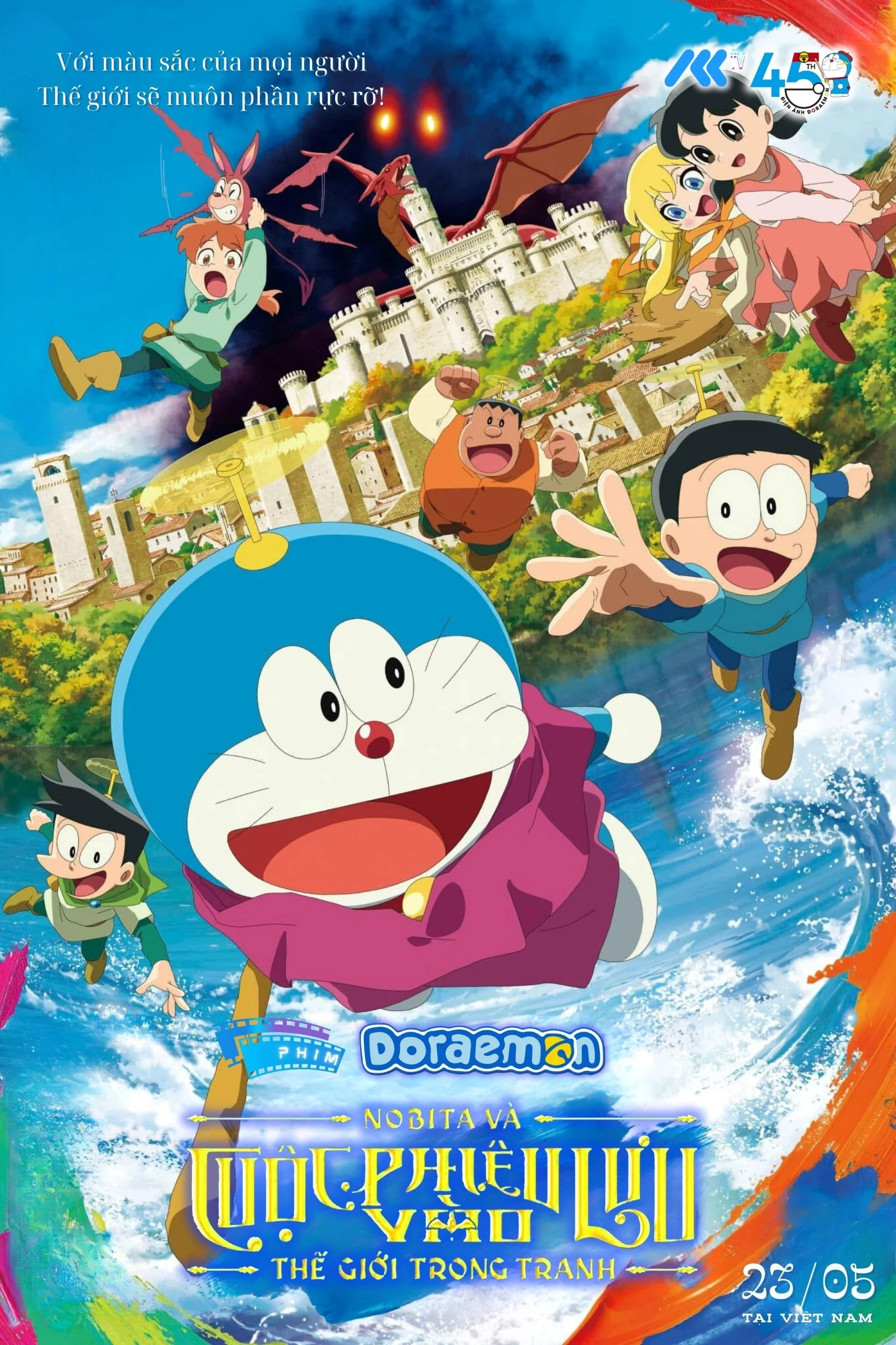 Doraemon: Nobita Và Cuộc Phiêu Lưu Vào Thế Giới Trong Tranh - Doraemon The Movie: Nobita's Art World Tales (2025)
