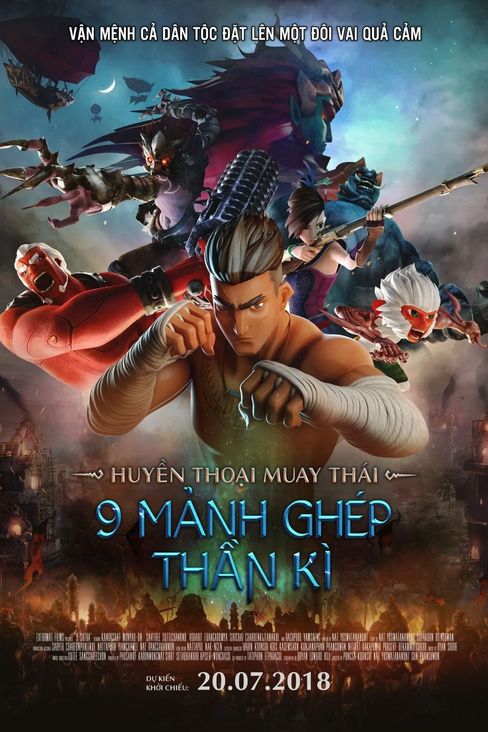 Huyền Thoại Muay Thái: 9 Mảnh Ghép Thần Kì - The Legend Of Muay Thai: 9 Satra (2018)