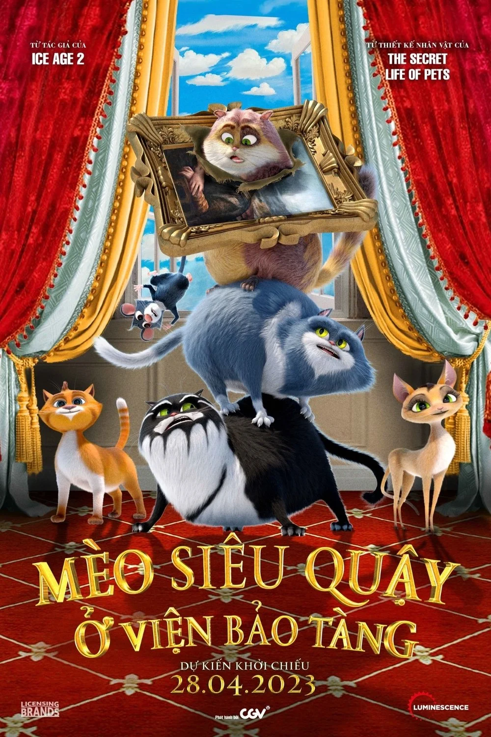 Mèo Siêu Quậy Ở Viện Bảo Tàng - Cats In The Museum (2023)