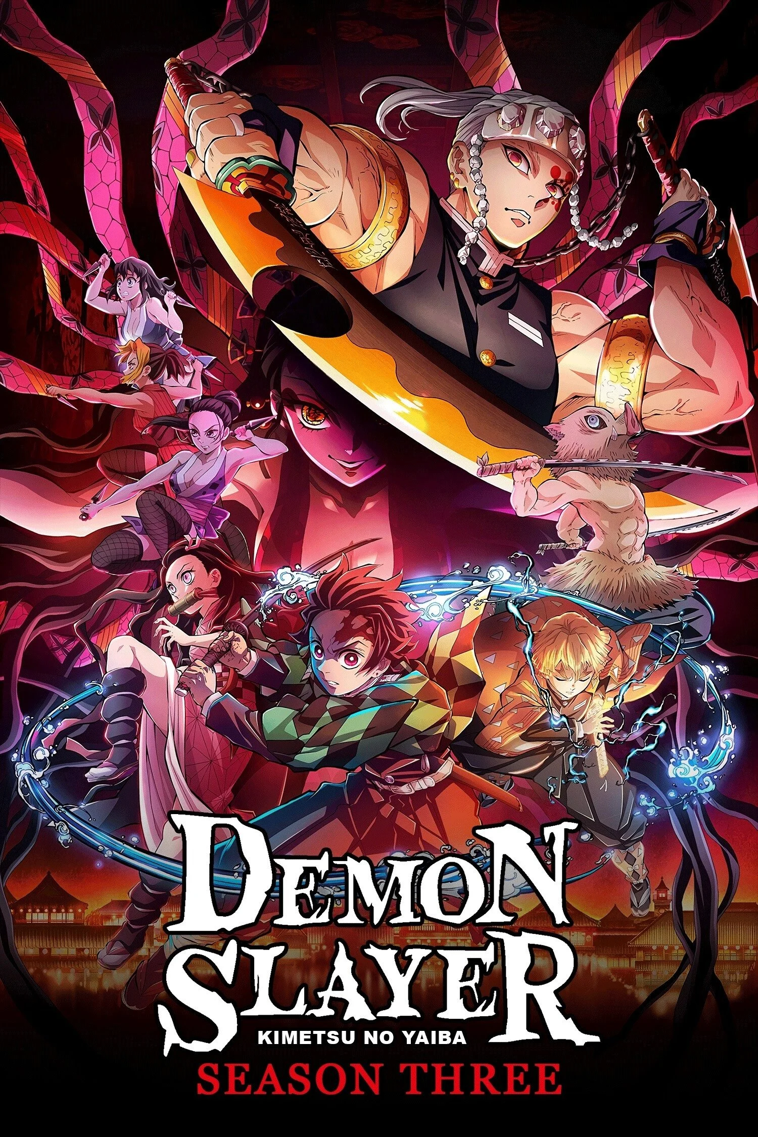 Thanh Gươm Diệt Quỷ (Phần 3) (Kỹ Viện Trấn) - Demon Slayer (Season 3) (Entertainment District Arc) (2021)
