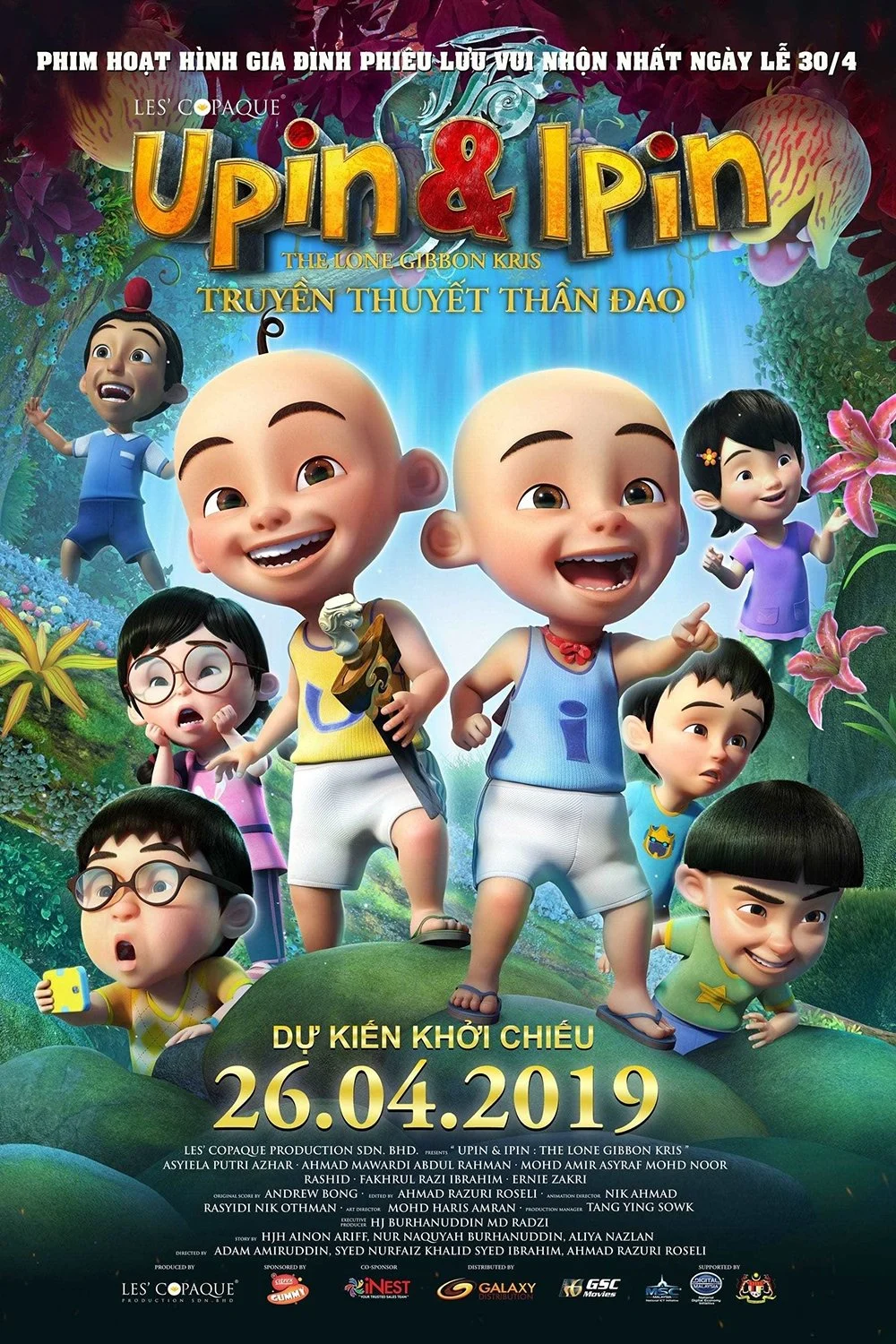 Upin & Ipin: Truyền Thuyết Thần Đao - Upin & Ipin: The Lone Gibbon Kris (2019)