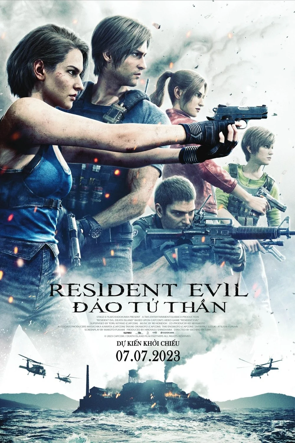 Vùng Đất Quỷ Dữ: Đảo Tử Thần - Resident Evil: Death Island (2023)
